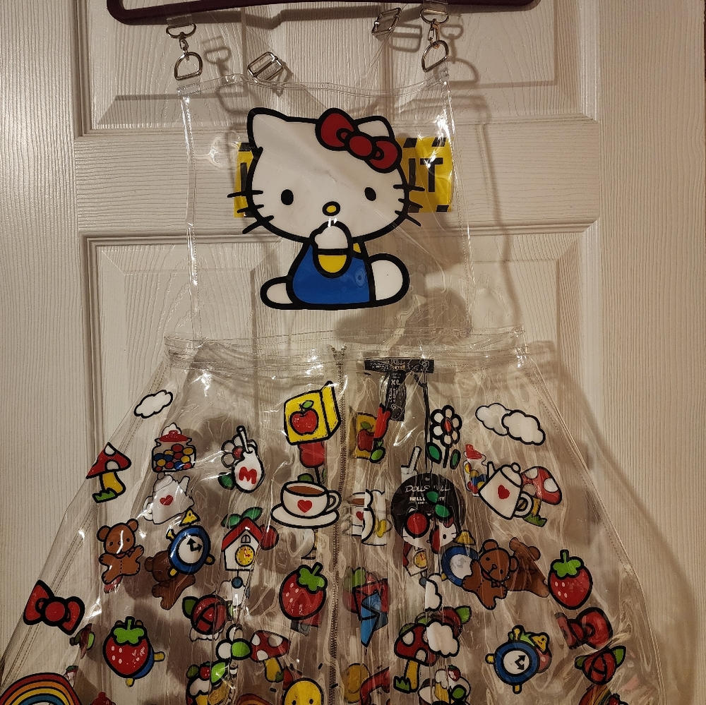 Hello Kitty Dolls Kill Plastic Dress